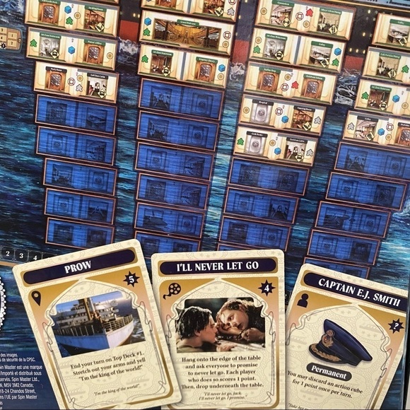 Titanic the Movie Board Game Ages 12+ - Picture 3 of 6